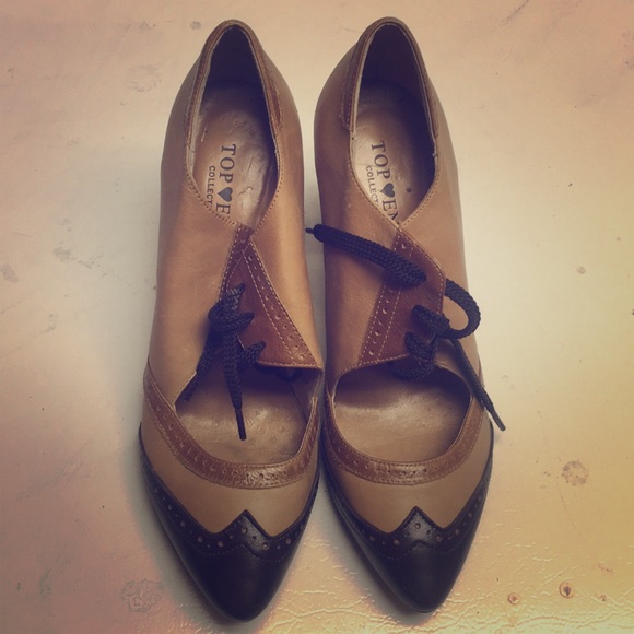 Top End leather high heeled shoes - Picture 1 of 4